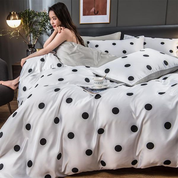 washed silk four-piece ice 2021 silky summer bed sheet duvet cover soft and comfortable bedding sets
washed silk four-piece ice 2021 silky summer bed sheet duvet cover soft and comfortable bedding sets