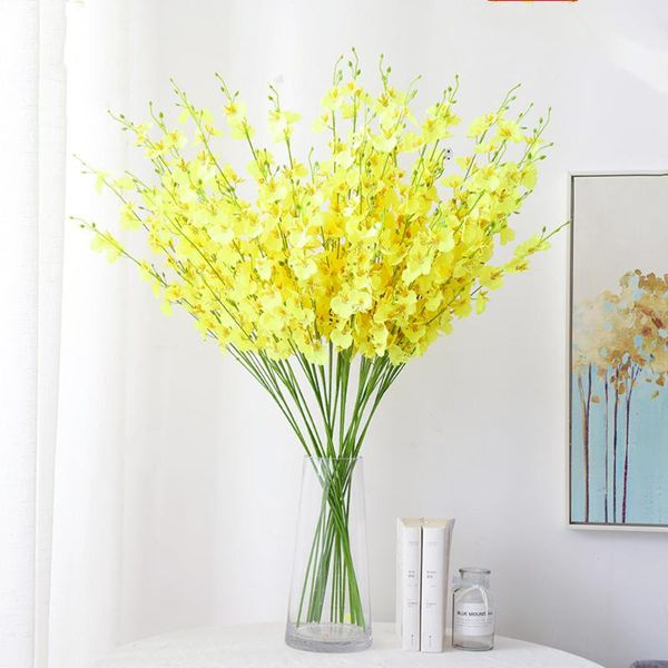 decorative flowers & wreaths 5 fork artificial for wedding home decoration yellow dancing orchid vase phalaenopsis bouquet silk christmas
decorative flowers & wreaths 5 fork artificial for wedding home decoration yellow dancing orchid vase phalaenopsis bouquet silk christmas