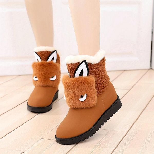 boots winter snow cartoon antiskid cotton outdoor demon cow suede women comfortable plush warm shoes, Black
boots winter snow cartoon antiskid cotton outdoor demon cow suede women comfortable plush warm shoes, Black