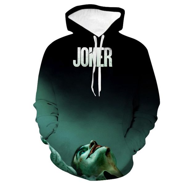 fleeces sweater hoodie hoodynew clown 2 halloween costume 3d digital printing pullover hooded sweater large size coat, Black
fleeces sweater hoodie hoodynew clown 2 halloween costume 3d digital printing pullover hooded sweater large size coat, Black