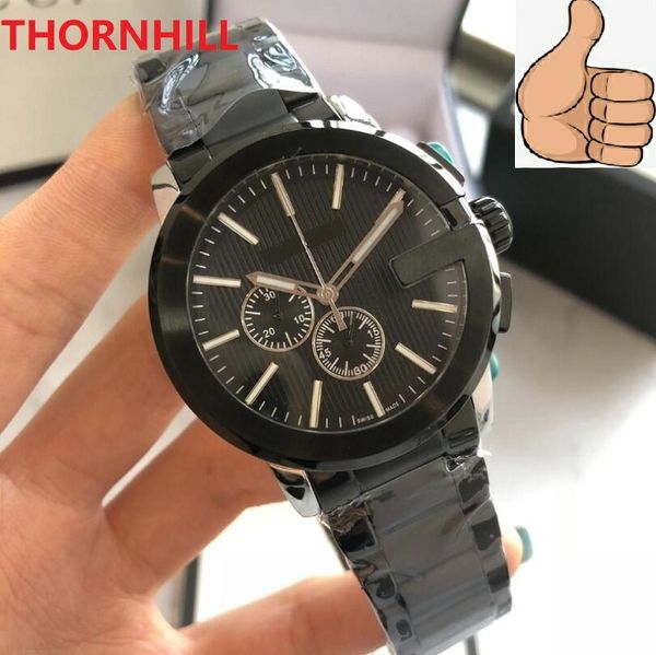 model mens quartz battery powers watches 43mm 904l stainless steel sapphire super luminous waterproof factory men wristwatches all sub dials, Slivery;brown
model mens quartz battery powers watches 43mm 904l stainless steel sapphire super luminous waterproof factory men wristwatches all sub dials, Slivery;brown