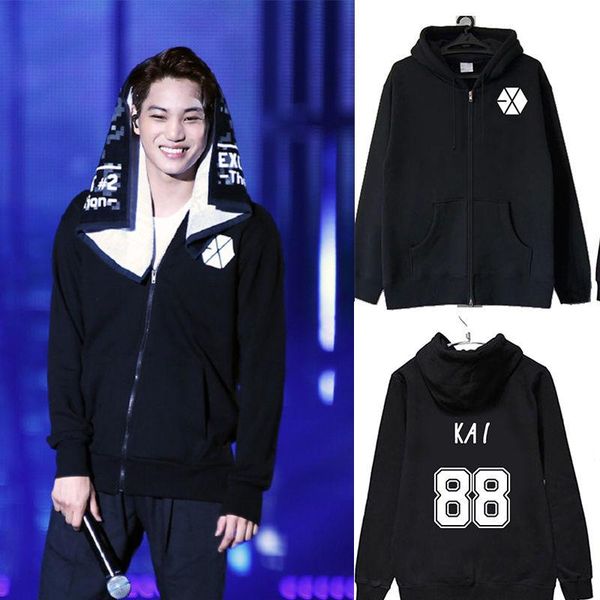 women's hoodies & sweatshirts mainlead kpop exo cap hoodie concert tour japan luhan hoody pullover, Black
women's hoodies & sweatshirts mainlead kpop exo cap hoodie concert tour japan luhan hoody pullover, Black