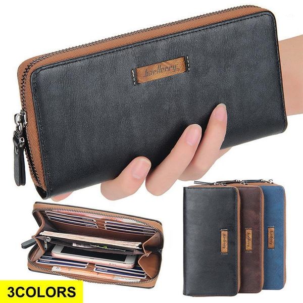 baellerry pu leather purse for men clutch wallets zipper large capacity hand strap wallet luxury business solid male purses1, Red;black
baellerry pu leather purse for men clutch wallets zipper large capacity hand strap wallet luxury business solid male purses1, Red;black