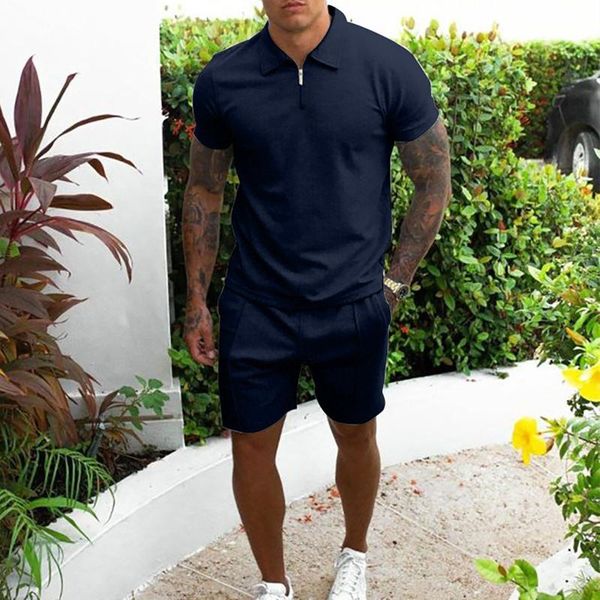 men's tracksuits fashion sets 2 piece summer tracksuit men short-sleeved t-shirt stand-up shorts two-piece suit sportswear, Gray
men's tracksuits fashion sets 2 piece summer tracksuit men short-sleeved t-shirt stand-up shorts two-piece suit sportswear, Gray