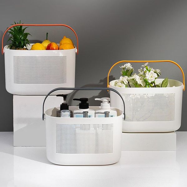 storage baskets bathroom plastic hand-held bath basket toilet sundries wash 
storage baskets bathroom plastic hand-held bath basket toilet sundries wash