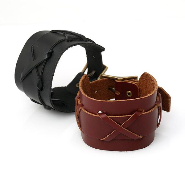 tennis wholesale drop ship man's bracelet leather punk biker motorcycle bangle for man handmade jewelry alloy belt buckle, Golden;silver
tennis wholesale drop ship man's bracelet leather punk biker motorcycle bangle for man handmade jewelry alloy belt buckle, Golden;silver