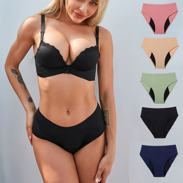 physiological underwear panties high water absorption period leak-proof anti-bacterial skin friendly multi color four layer women's men, Black;pink
physiological underwear panties high water absorption period leak-proof anti-bacterial skin friendly multi color four layer women's men, Black;pink