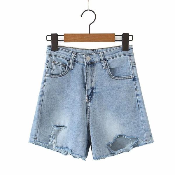women's shorts cutting edge hem hole casual short jeans vintage high waist zipper denim 2021 summer chic all match ropa mujer, White;black
women's shorts cutting edge hem hole casual short jeans vintage high waist zipper denim 2021 summer chic all match ropa mujer, White;black