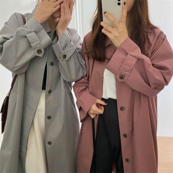 women's trench coats vintage oversize windbreaker autumn winter elegant buttons office pockets long coat for women fashion, Tan;black
women's trench coats vintage oversize windbreaker autumn winter elegant buttons office pockets long coat for women fashion, Tan;black