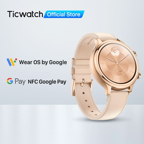 ticwatch c2 (refurbished) wear os by google smartwatch womens watch android&ios compatible swim ready gps nfc availableg, Slivery;brown
ticwatch c2 (refurbished) wear os by google smartwatch womens watch android&ios compatible swim ready gps nfc availableg, Slivery;brown