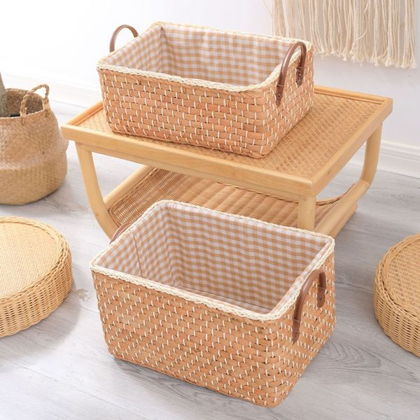 Manua Woven Storage Basket Handmade aundry Wicker Baskets Sundries Organizer Cothes Toys Container Decor Panier Rangement
Manua Woven Storage Basket Handmade aundry Wicker Baskets Sundries Organizer Cothes Toys Container Decor Panier Rangement