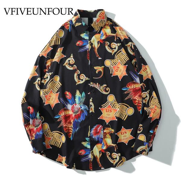 arrivals digital print long sleeve oversized hawaiian shirts streetwear harajuku casual beach shirt tropical men's, White;black
arrivals digital print long sleeve oversized hawaiian shirts streetwear harajuku casual beach shirt tropical men's, White;black