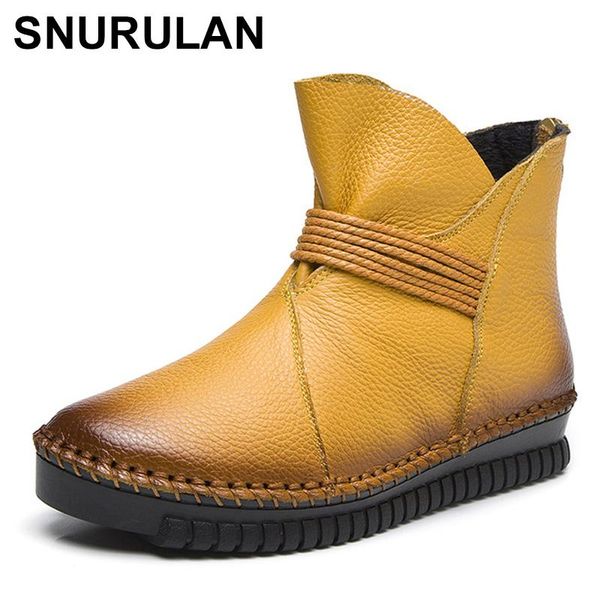 boots snurulan 2021 winter women short flat heel genuine leather zip ankle booties plush rubber sole black snow
boots snurulan 2021 winter women short flat heel genuine leather zip ankle booties plush rubber sole black snow