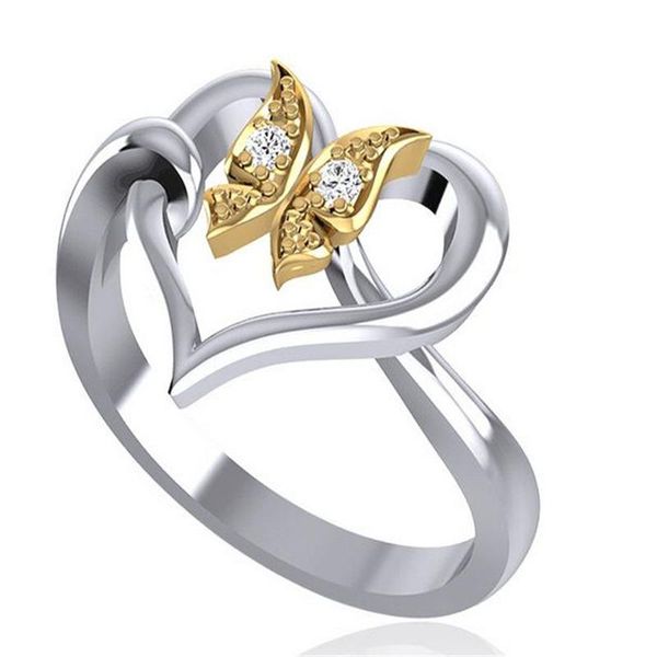 wedding rings charm elegant love hollow heart shape butterfly rhinestone bridal finger ring for women luxury party gifts wholesale, Slivery;golden
wedding rings charm elegant love hollow heart shape butterfly rhinestone bridal finger ring for women luxury party gifts wholesale, Slivery;golden