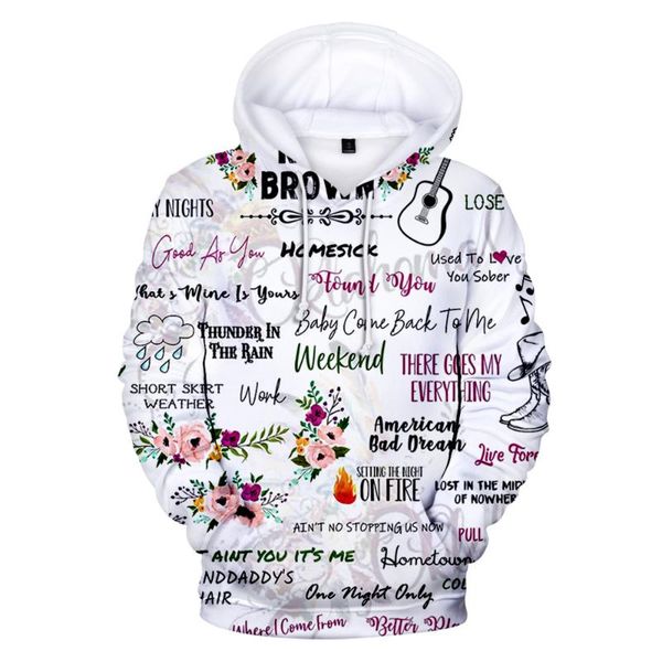 men's hoodies & sweatshirts hip fashion american country singer kane brown 3d print sweatshirt in men/women sportswear, Black
men's hoodies & sweatshirts hip fashion american country singer kane brown 3d print sweatshirt in men/women sportswear, Black