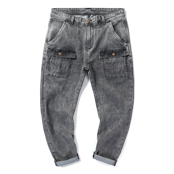 ebaihui autumn nine cent jeans for men loose harajuku bf wind little feet pants large size trendy fat stretch thin harun trousers, Blue
ebaihui autumn nine cent jeans for men loose harajuku bf wind little feet pants large size trendy fat stretch thin harun trousers, Blue
