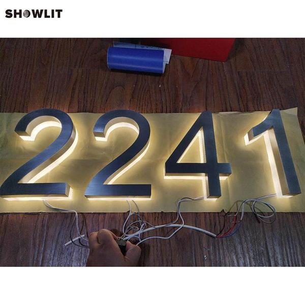 other door hardware modern lighted brushed 8" house numbers and illuminated letters
other door hardware modern lighted brushed 8" house numbers and illuminated letters