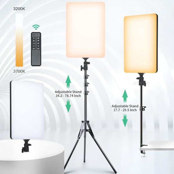 flash heads led light panel 19inch pography 3000k-5600k bi-color wireless remote pographic lamp live studio video shooting
flash heads led light panel 19inch pography 3000k-5600k bi-color wireless remote pographic lamp live studio video shooting