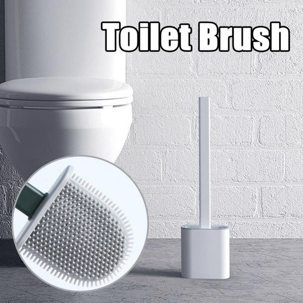 silicone toilet brush wall mounted flat head flexible soft bristles quick drying holder set for bathroom accessories bath accessory
silicone toilet brush wall mounted flat head flexible soft bristles quick drying holder set for bathroom accessories bath accessory