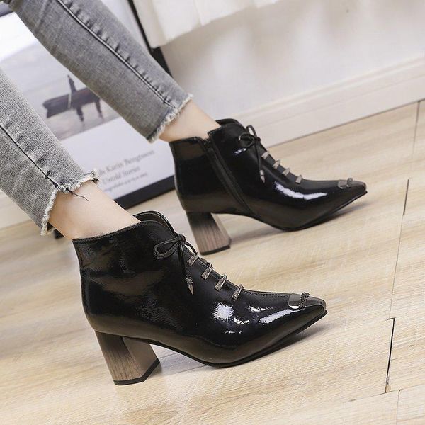 boots pointed toe leather women heel ankle for fashion comfortable spring/autumn beige black shoes heels
boots pointed toe leather women heel ankle for fashion comfortable spring/autumn beige black shoes heels