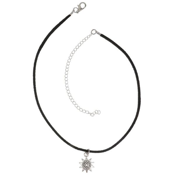 pendant necklaces 1pc cotton rope sun design necklace choker accessory decorative collarbone chain, Silver
pendant necklaces 1pc cotton rope sun design necklace choker accessory decorative collarbone chain, Silver