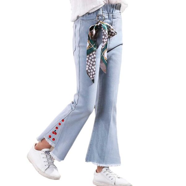 trousers baby girl flare jeans fashion denim pants cotton children clothes spring autumn kids teenage girls bell-bottoms, Blue
trousers baby girl flare jeans fashion denim pants cotton children clothes spring autumn kids teenage girls bell-bottoms, Blue