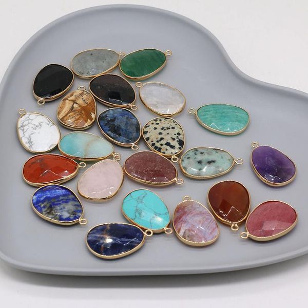charms 2021 natural stone agate rose quartz gilt edge irregular drop pendant crafts making diy necklace earrings charm jewelry gift, Bronze;silver
charms 2021 natural stone agate rose quartz gilt edge irregular drop pendant crafts making diy necklace earrings charm jewelry gift, Bronze;silver