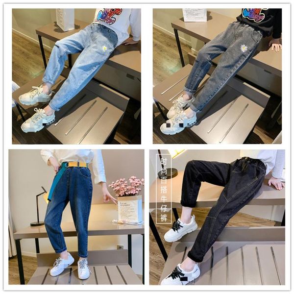 jeans toddler girls sping and autumn thick elasticity skinny pants long trousers kids denim 3-15yrs, Blue
jeans toddler girls sping and autumn thick elasticity skinny pants long trousers kids denim 3-15yrs, Blue