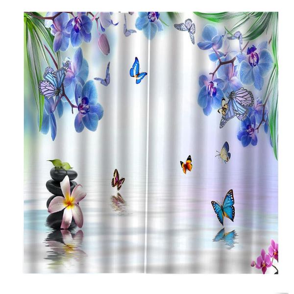 custom any size purple flowers reflection butterfly curtain digital print for living room bedroom blackout window drapes decor & 
custom any size purple flowers reflection butterfly curtain digital print for living room bedroom blackout window drapes decor &