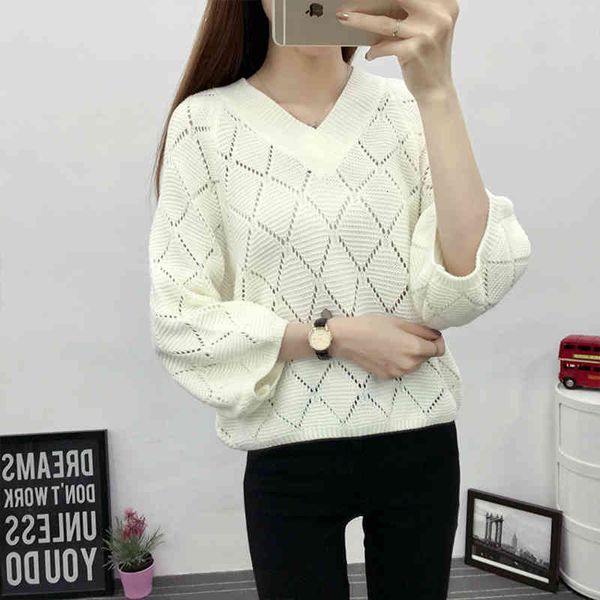 women's sweaters hollow out summer mesh pullovers loose half sleeve casual v-neck bege pull jumpers women will see batwing t82n, White;black
women's sweaters hollow out summer mesh pullovers loose half sleeve casual v-neck bege pull jumpers women will see batwing t82n, White;black