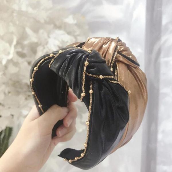 fashion women headband wide side leather hairband soft center knot turban solid handmade hair accessories wholesale1
fashion women headband wide side leather hairband soft center knot turban solid handmade hair accessories wholesale1