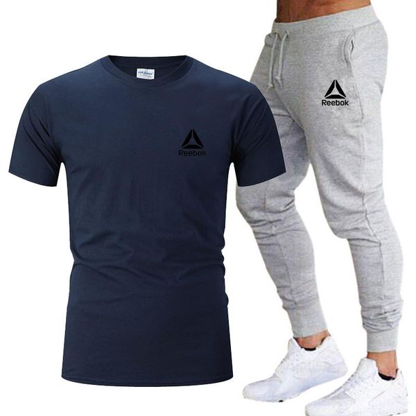 men's tracksuits summer fashion brand and women's track suits fitness sports running training t-shirt printing suit 100% cotton, Gray
men's tracksuits summer fashion brand and women's track suits fitness sports running training t-shirt printing suit 100% cotton, Gray