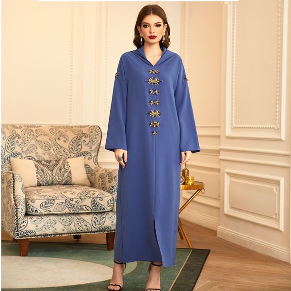rhinestone hooded abaya dress women muslim fashion dubai arab long robe caftan turkey musulman hijab vestidos islamic clothing, Red
rhinestone hooded abaya dress women muslim fashion dubai arab long robe caftan turkey musulman hijab vestidos islamic clothing, Red