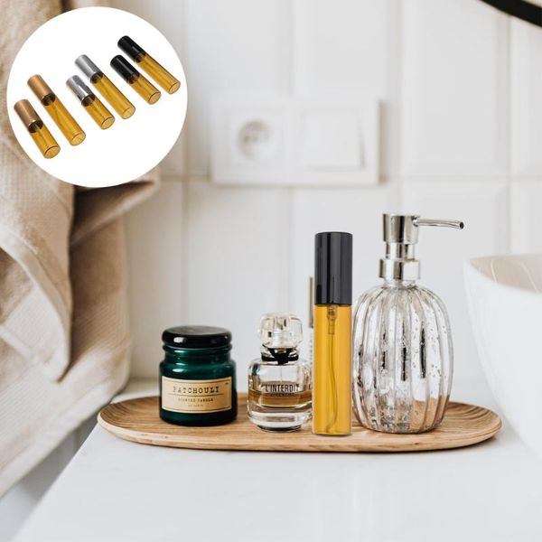 storage bottles & jars 6pcs 5ml 10ml spray perfume subpackaging portable reagent bottle atomizer golden, silver, black
storage bottles & jars 6pcs 5ml 10ml spray perfume subpackaging portable reagent bottle atomizer golden, silver, black