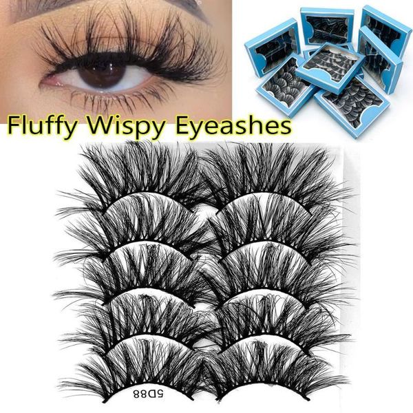 false eyelashes fashion wispies fluffies makeup tools soft thick 5d faux mink lash extension dramatic long
false eyelashes fashion wispies fluffies makeup tools soft thick 5d faux mink lash extension dramatic long