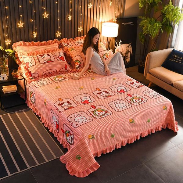 pink animals crystal velvet bed sheet lace thickened winter warm flat flannel linen bedspread home decor sheets & sets
pink animals crystal velvet bed sheet lace thickened winter warm flat flannel linen bedspread home decor sheets & sets