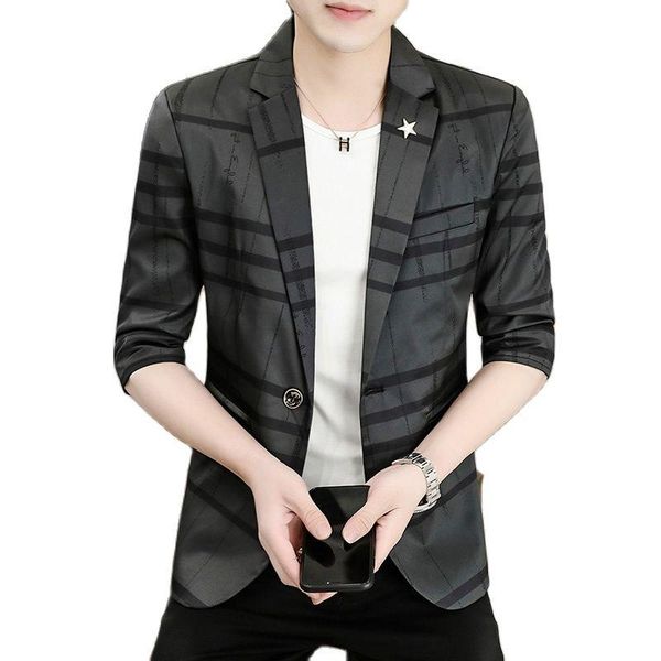 men's suits & blazers male suit,blazer,dress suit jacket,summer korean men, check, single button door, pocket decoration, slim sleeve,, White;black
men's suits & blazers male suit,blazer,dress suit jacket,summer korean men, check, single button door, pocket decoration, slim sleeve,, White;black