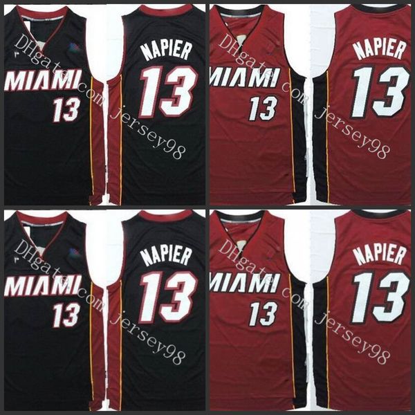 miami heat men #13 shabazz napier retro basketball jersey, Black
miami heat men #13 shabazz napier retro basketball jersey, Black
