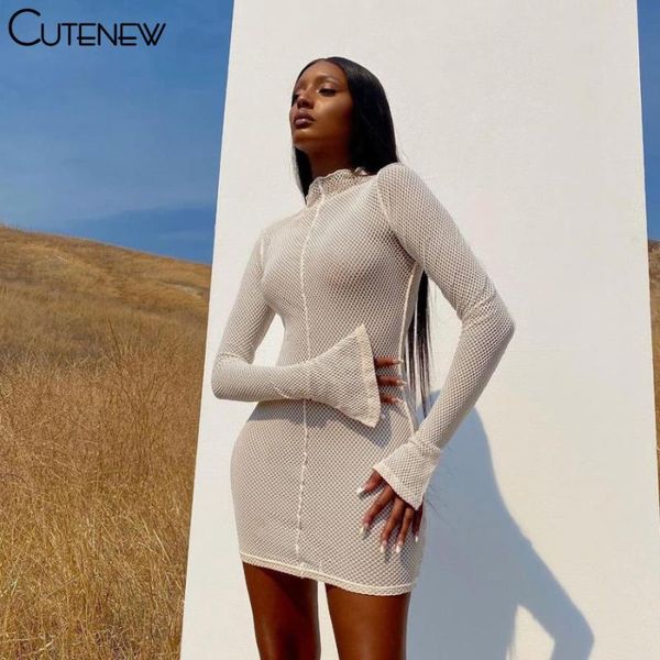 cute mesh plaid flare sleeve o-neck bodycon mini dress women's 2021spring active casual streetwear skinny slim dresses female, Black;gray
cute mesh plaid flare sleeve o-neck bodycon mini dress women's 2021spring active casual streetwear skinny slim dresses female, Black;gray