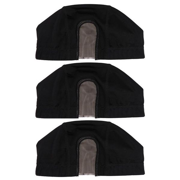3pcs/2pcs black cloth mesh wig caps dome cap stretchable u part hair nest braider tool breathable styling bun maker, Brown
3pcs/2pcs black cloth mesh wig caps dome cap stretchable u part hair nest braider tool breathable styling bun maker, Brown