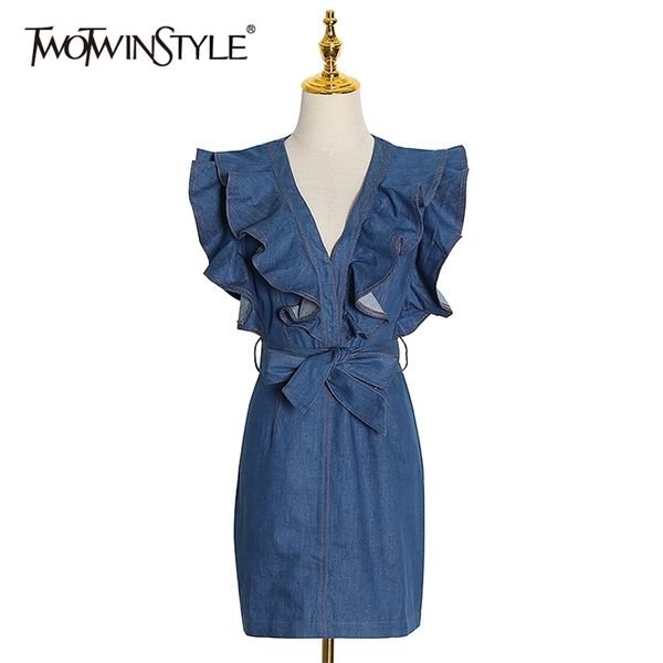 vintage denim summer dress women v neck butterfly short sleeve high waist mini slim dresses female clothes 210520, Black;gray
vintage denim summer dress women v neck butterfly short sleeve high waist mini slim dresses female clothes 210520, Black;gray