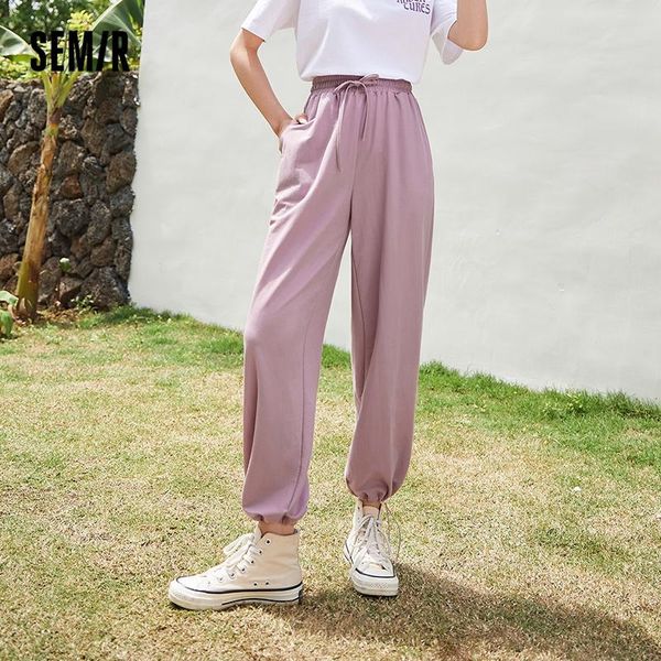 women's pants & capris semir women summer 2021 air conditioning drape casual slim sports high waist harem ins, Black;white
women's pants & capris semir women summer 2021 air conditioning drape casual slim sports high waist harem ins, Black;white