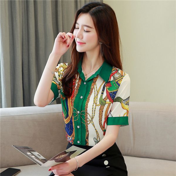 women's blouses & shirts flower bird print shirt women clothes 3xl 2021 summer style retro lapel short sleeve western-style blouse ya9y, White
women's blouses & shirts flower bird print shirt women clothes 3xl 2021 summer style retro lapel short sleeve western-style blouse ya9y, White
