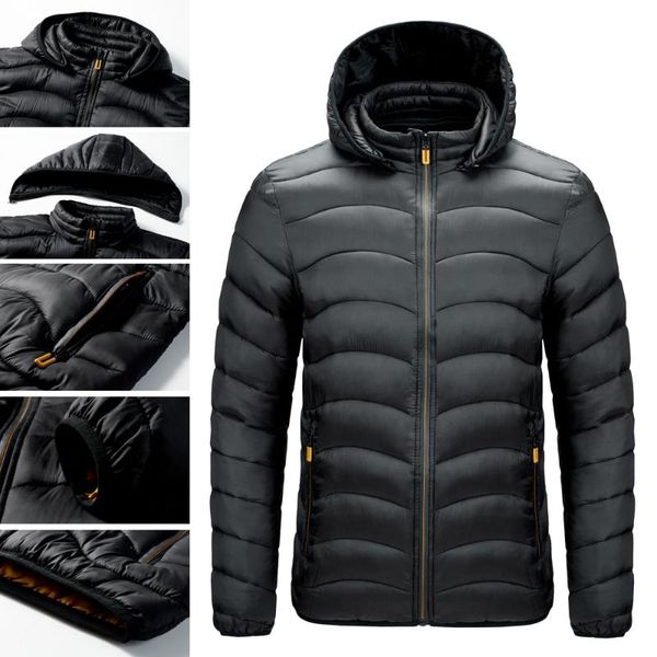 men's vests 2021 winter brand warm jacket men casual thicken windproof parker fall fashion, Black;white
men's vests 2021 winter brand warm jacket men casual thicken windproof parker fall fashion, Black;white