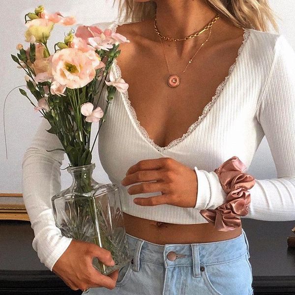 women's t-shirt v neck e girl white shirt summer 2021 basic lace tee 90s outfits knitted t-shirts longslive y2k aesthetics
women's t-shirt v neck e girl white shirt summer 2021 basic lace tee 90s outfits knitted t-shirts longslive y2k aesthetics