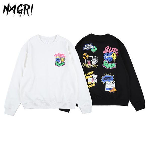 men's hoodies & sweatshirts nagri cartoon streetwear hip hop sweatshirt harajuku print crewneck casual fashion, Black
men's hoodies & sweatshirts nagri cartoon streetwear hip hop sweatshirt harajuku print crewneck casual fashion, Black