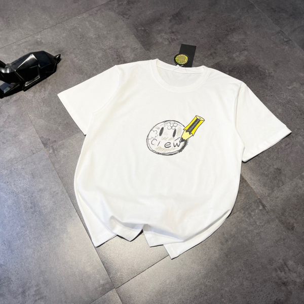 luxury design summer city leisure cotton long round neck white short cartoon sleeve loose print clothing
luxury design summer city leisure cotton long round neck white short cartoon sleeve loose print clothing