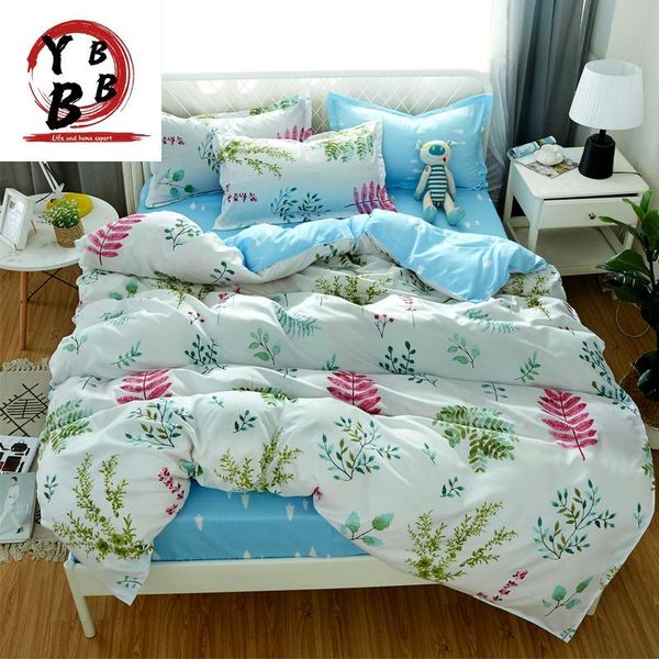 bedding sets blue pink flower plant set 3/4 pcs duvet cover with bed pillow case home textile
bedding sets blue pink flower plant set 3/4 pcs duvet cover with bed pillow case home textile