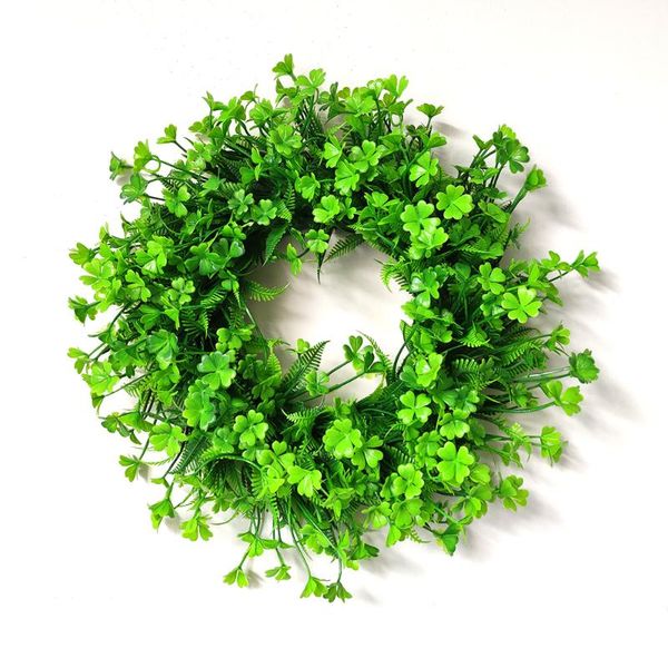 decorative flowers & wreaths artificial green plant lucky clover small grass garlands 35cm for wall window party décor
decorative flowers & wreaths artificial green plant lucky clover small grass garlands 35cm for wall window party décor