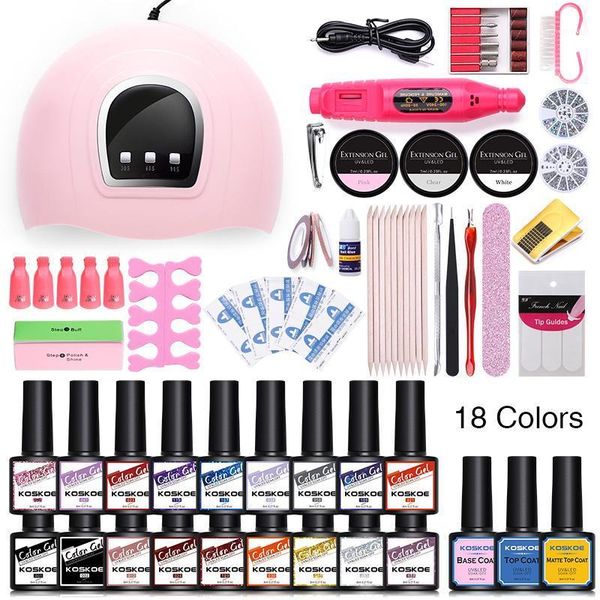 manicure set with 54w led nail lamp 18 pcs gel polish kit soak off electric drill for tools1
manicure set with 54w led nail lamp 18 pcs gel polish kit soak off electric drill for tools1